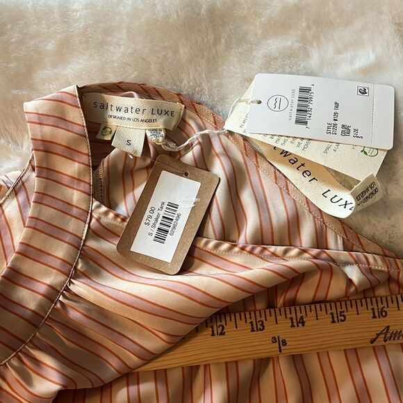 New! Saltwater LUXE Shaker Tank Top Size Small NWT - Picture 10 of 16